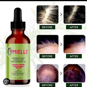 Mielle Organics Rosemary Mint Scalp & Hair Strengthening Oil for All Hair Types